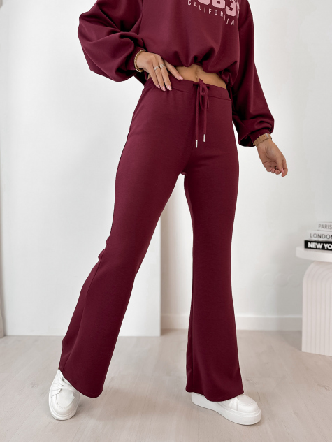 KOMPLET DRESOWY LAUREL BORDOWY