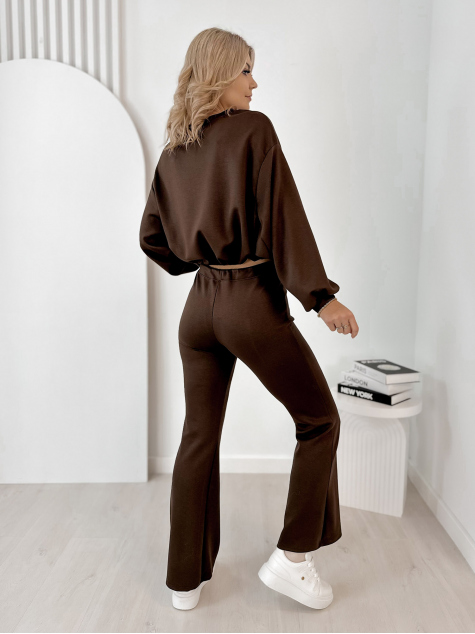 KOMPLET DRESOWY LAUREL BRĄZOWY