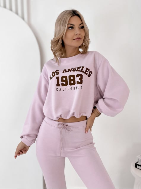 KOMPLET DRESOWY LAUREL LILIOWY