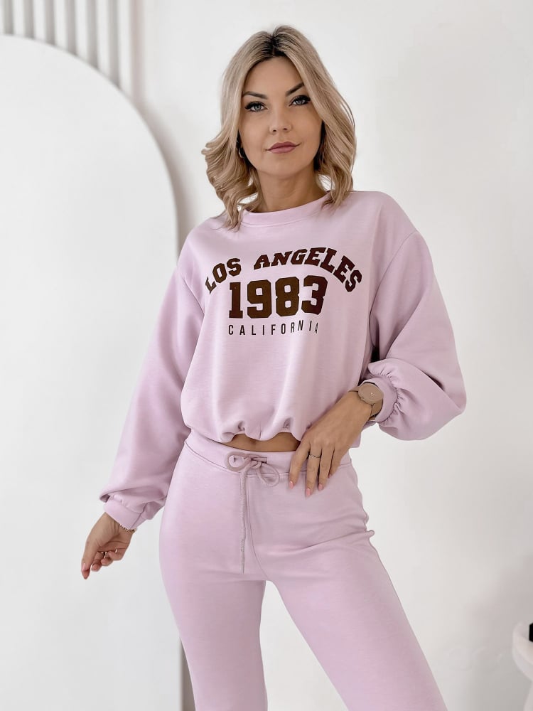 KOMPLET DRESOWY LAUREL LILIOWY