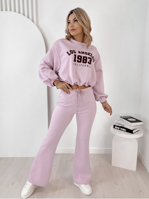 KOMPLET DRESOWY LAUREL LILIOWY