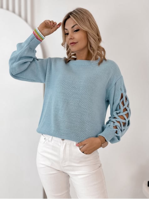 SWETER ARDEN BŁĘKITNY