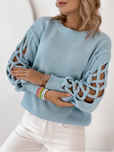 SWETER ARDEN BŁĘKITNY