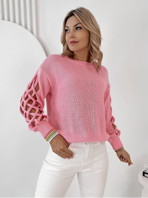 SWETER ARDEN RÓŻOWY