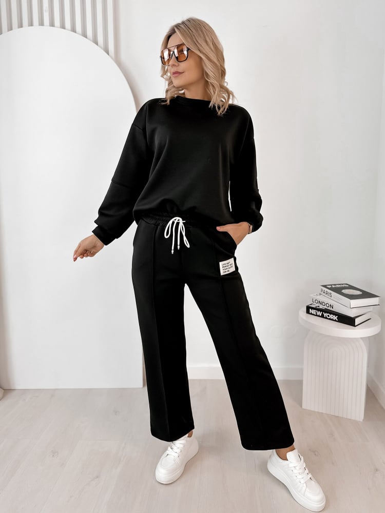 KOMPLET DRESOWY CORTEZ CZARNY