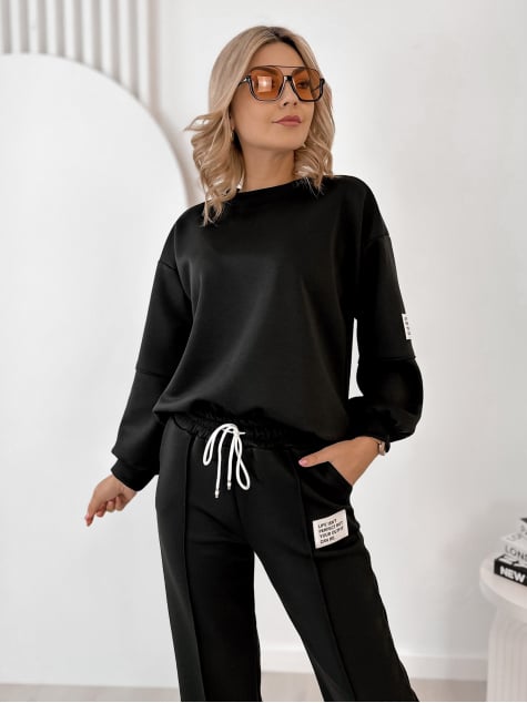 KOMPLET DRESOWY CORTEZ CZARNY