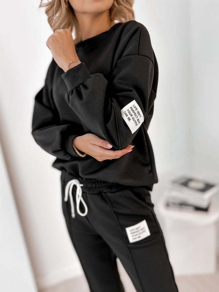 KOMPLET DRESOWY CORTEZ CZARNY