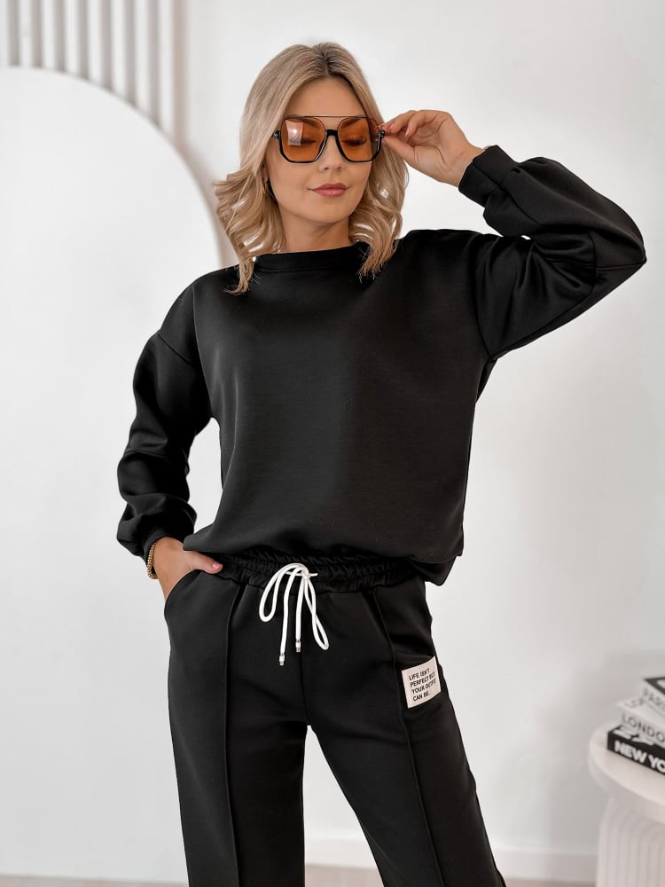 KOMPLET DRESOWY CORTEZ CZARNY