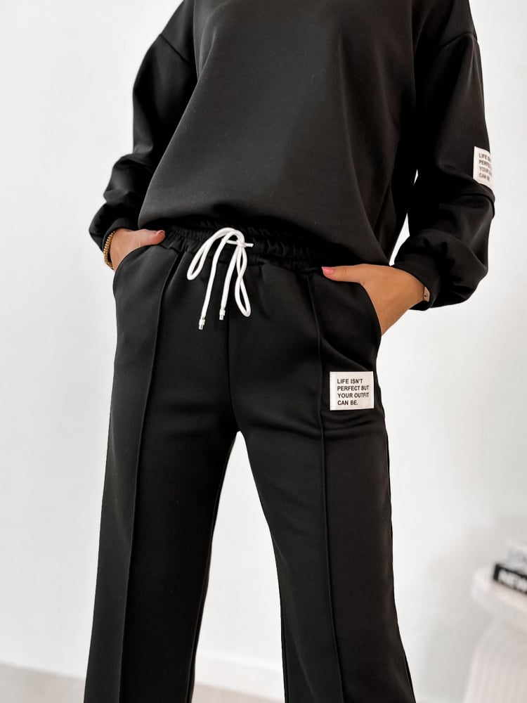 KOMPLET DRESOWY CORTEZ CZARNY