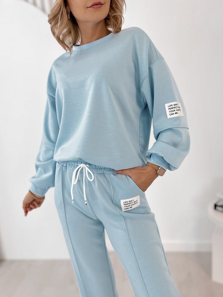 KOMPLET DRESOWY CORTEZ BŁĘKITNY