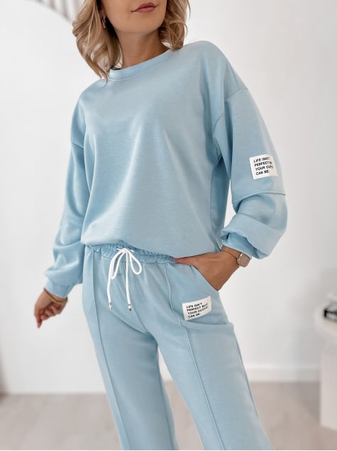 KOMPLET DRESOWY CORTEZ BŁĘKITNY