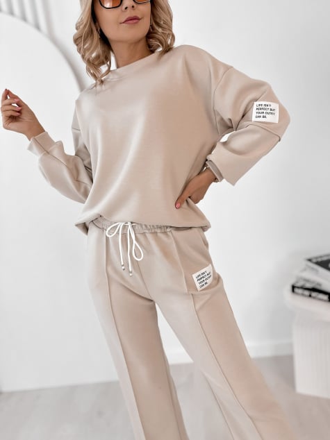 KOMPLET DRESOWY CORTEZ BEŻOWY