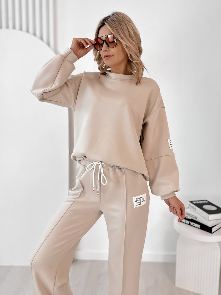 KOMPLET DRESOWY CORTEZ BEŻOWY