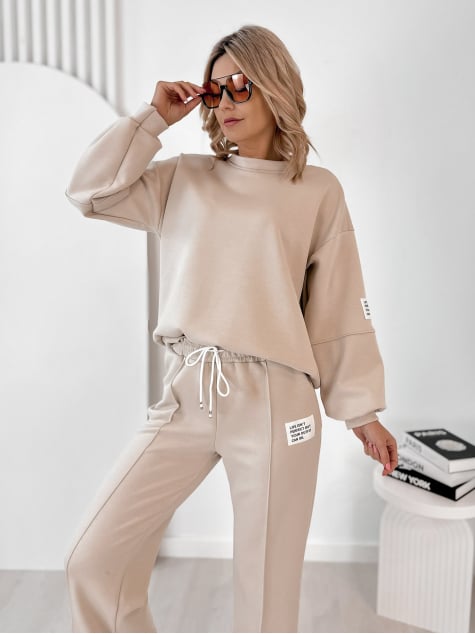 KOMPLET DRESOWY CORTEZ BEŻOWY