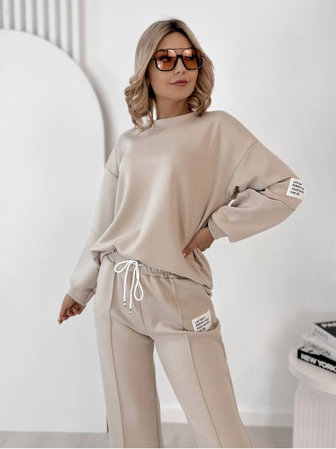 KOMPLET DRESOWY CORTEZ BEŻOWY