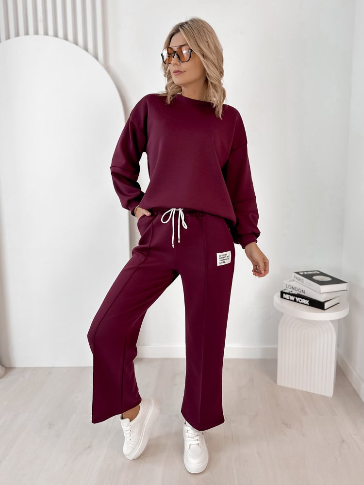 KOMPLET DRESOWY CORTEZ BORDOWY