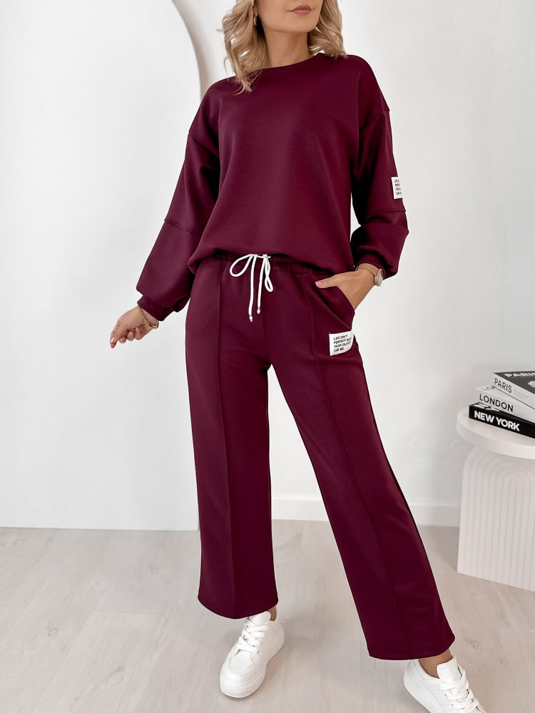 KOMPLET DRESOWY CORTEZ BORDOWY