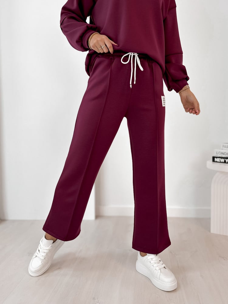 KOMPLET DRESOWY CORTEZ BORDOWY