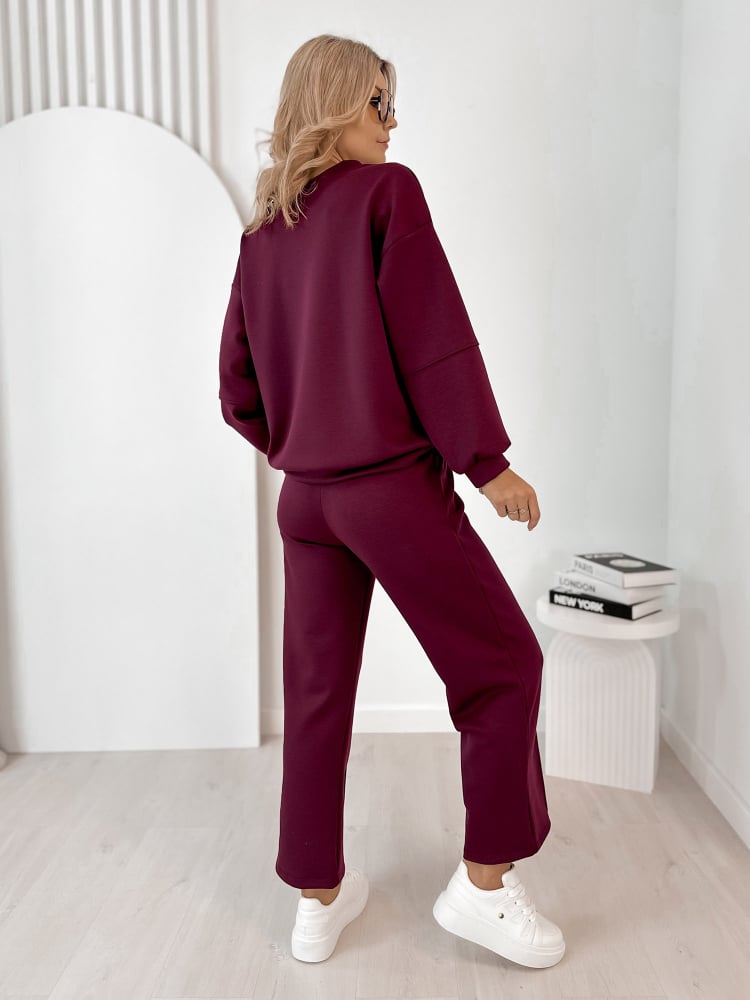 KOMPLET DRESOWY CORTEZ BORDOWY