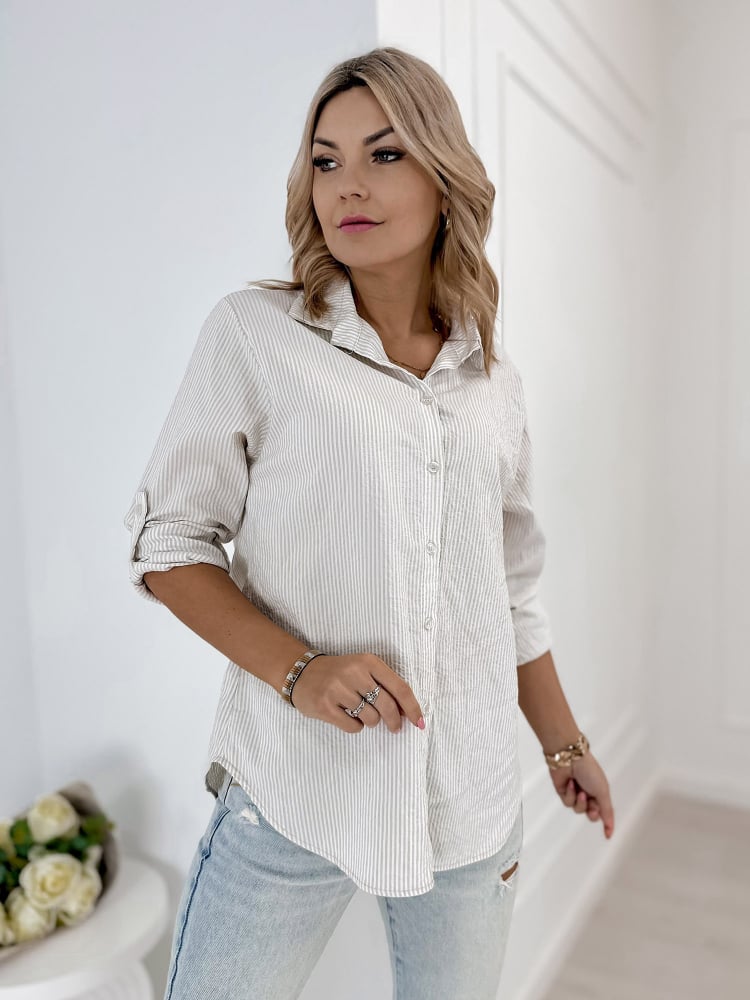 KOSZULA ARCADIA BEŻOWA