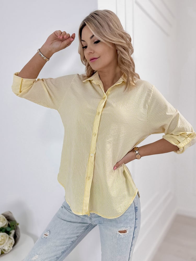 KOSZULA ARCADIA ŻÓŁTA