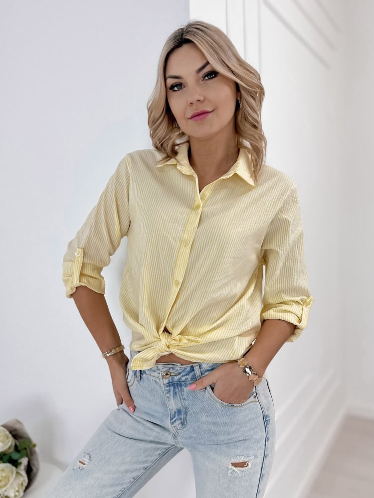 KOSZULA ARCADIA ŻÓŁTA