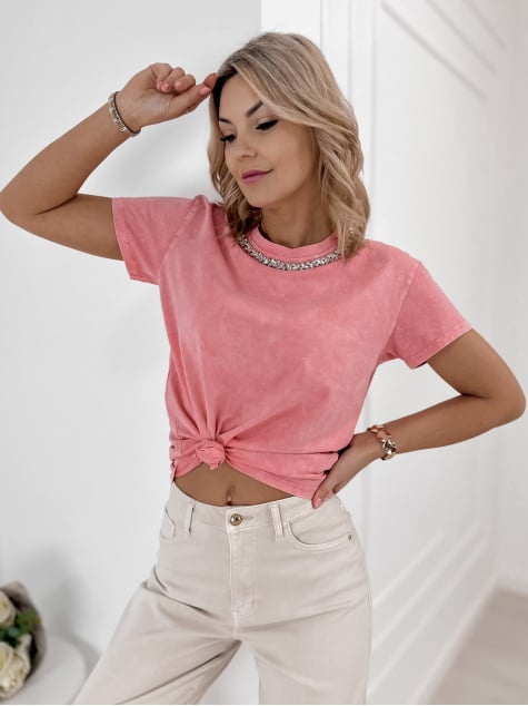 BLUZKA HOLTEN KORALOWA