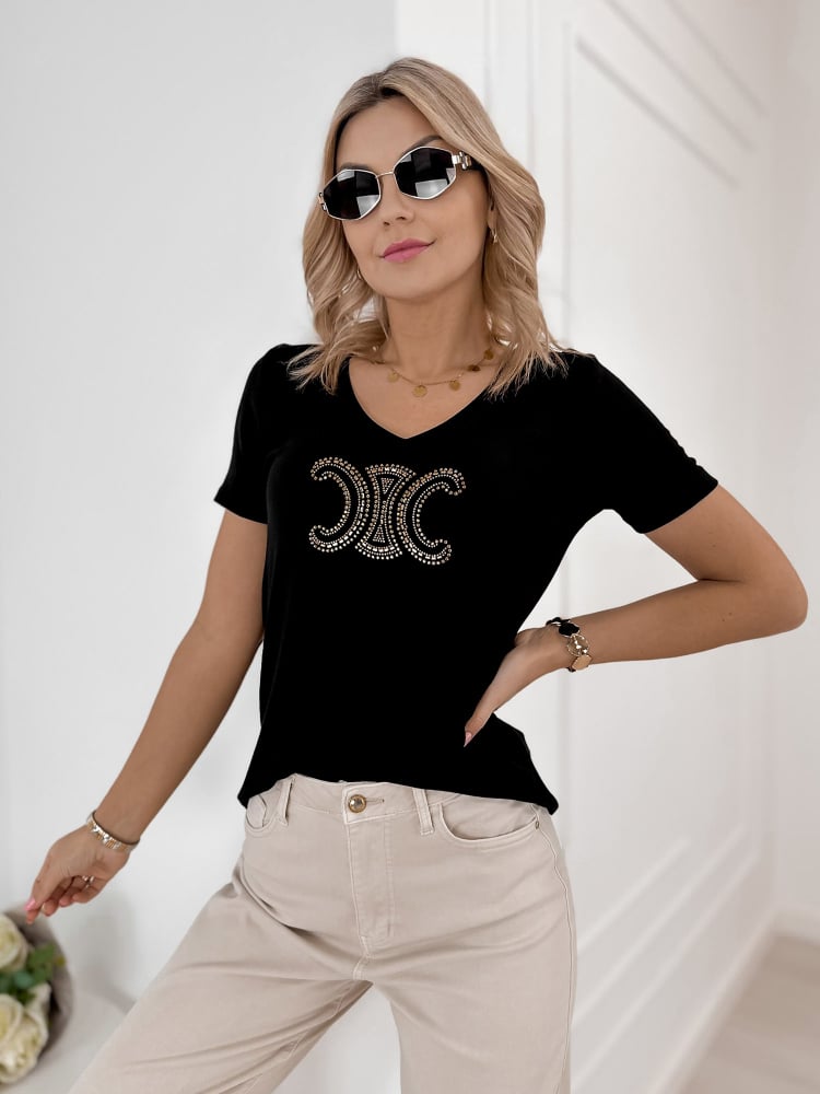 BLUZKA SUNLAY CZARNA