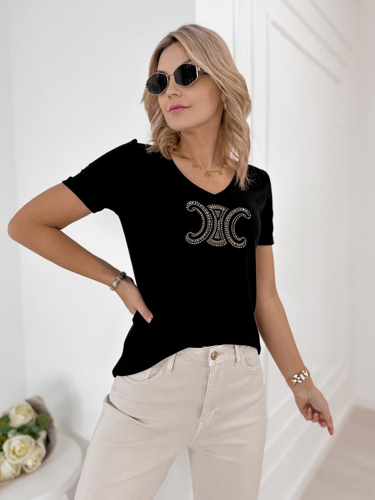 BLUZKA SUNLAY CZARNA