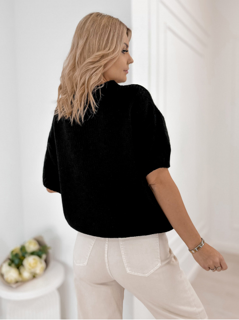 SWETER FREMONT CZARNY