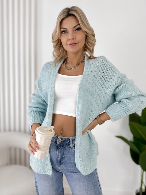 KARDIGAN VISTA BŁĘKITNY