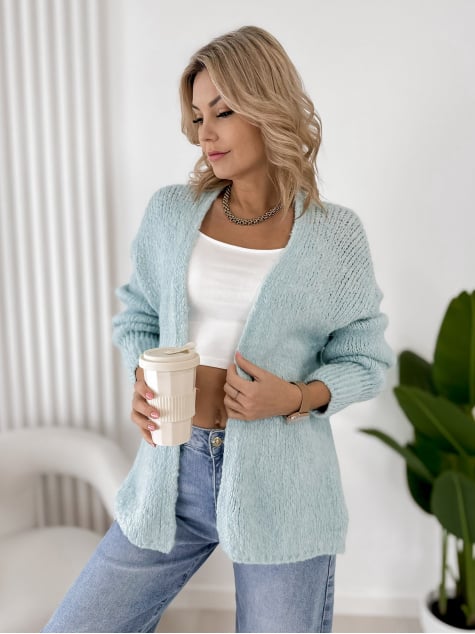 KARDIGAN VISTA BŁĘKITNY