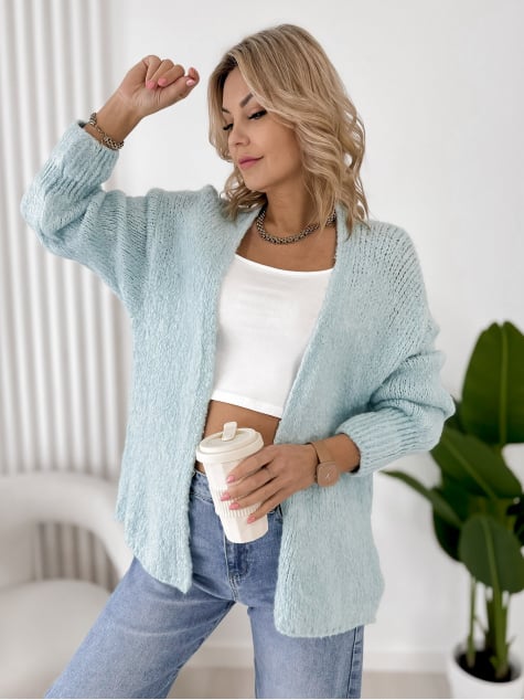 KARDIGAN VISTA BŁĘKITNY
