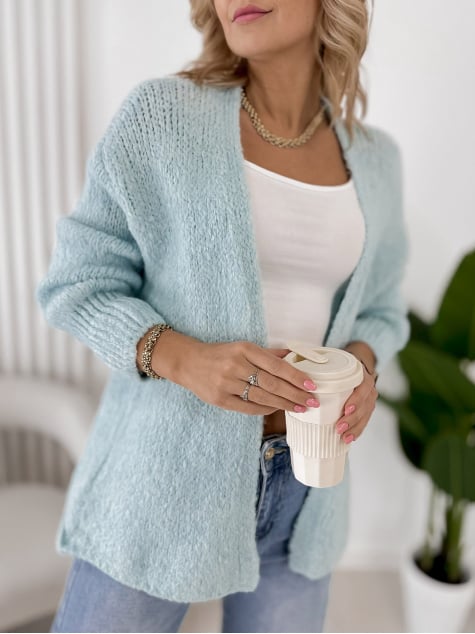 KARDIGAN VISTA BŁĘKITNY