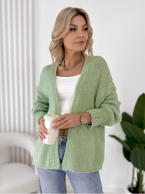 KARDIGAN VISTA PISTACJOWY