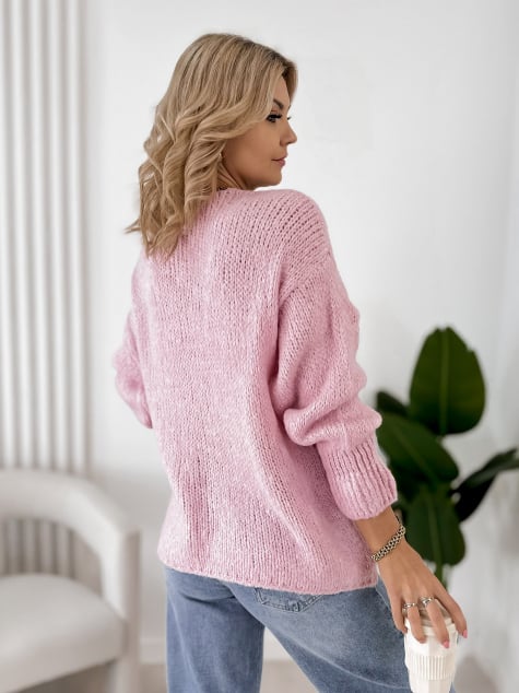 KARDIGAN VISTA PUDROWY RÓŻ