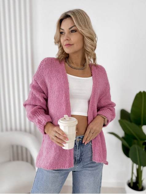 KARDIGAN VISTA RÓŻOWY