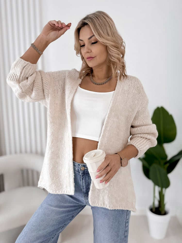 KARDIGAN VISTA BEŻOWY