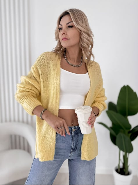 KARDIGAN VISTA ŻÓŁTY