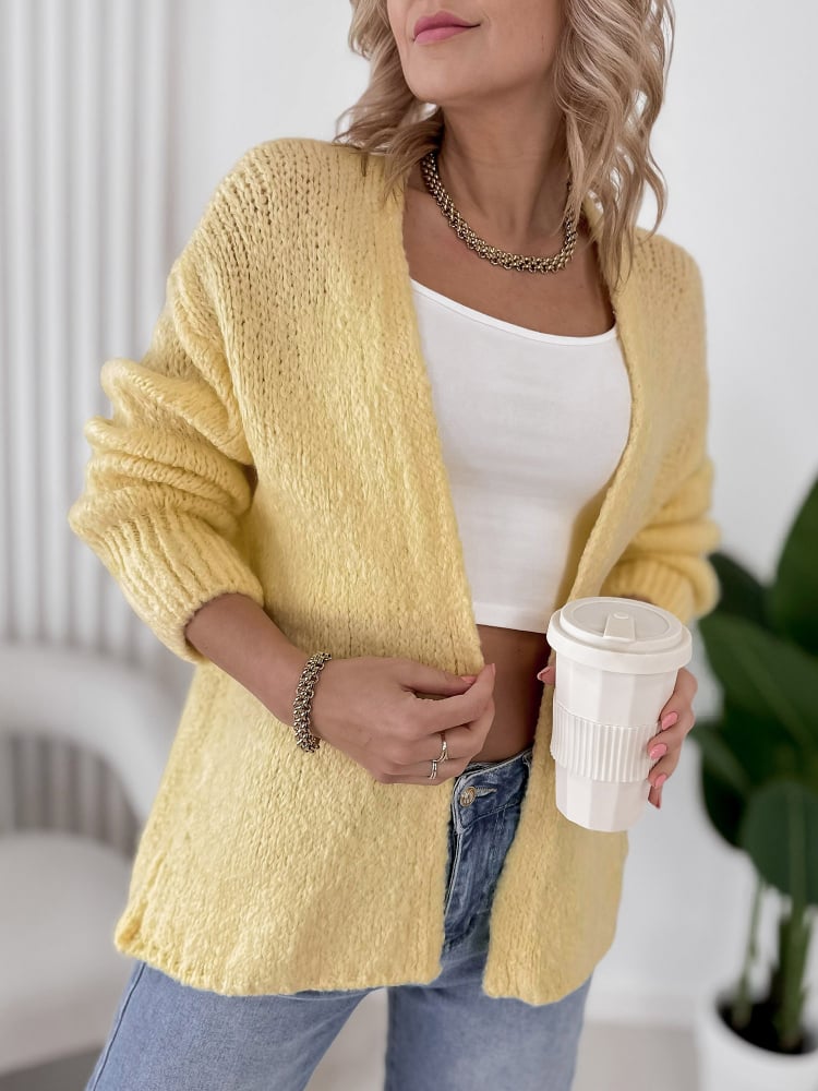 KARDIGAN VISTA ŻÓŁTY