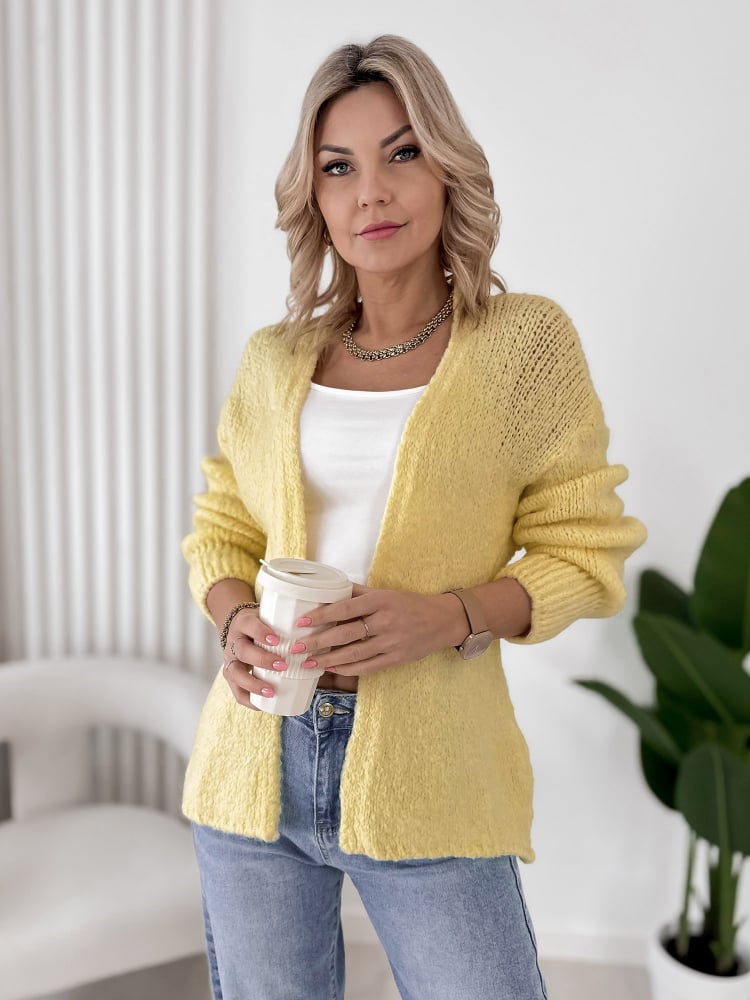 KARDIGAN VISTA ŻÓŁTY