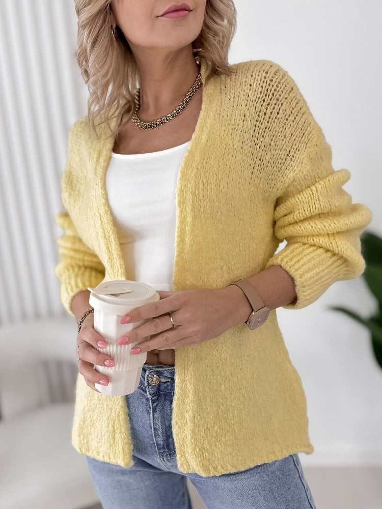 KARDIGAN VISTA ŻÓŁTY