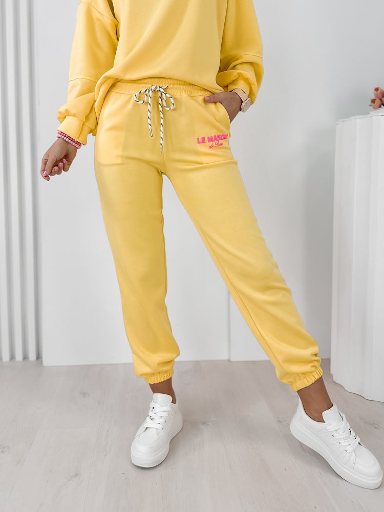 KOMPLET DRESOWY INDIGO ŻÓŁTY