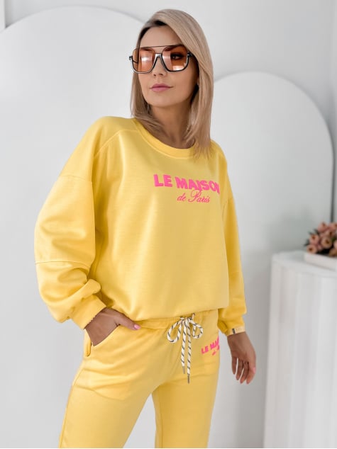 KOMPLET DRESOWY INDIGO ŻÓŁTY