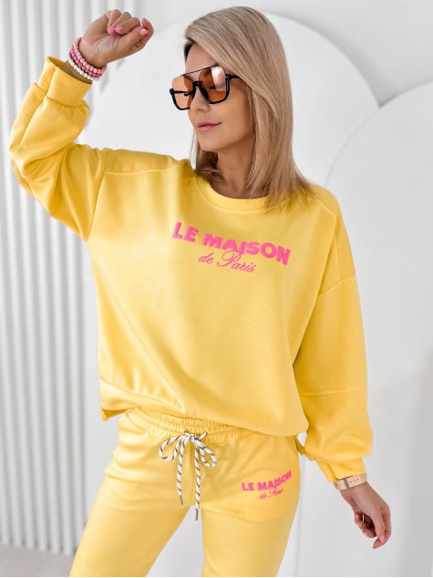 KOMPLET DRESOWY INDIGO ŻÓŁTY