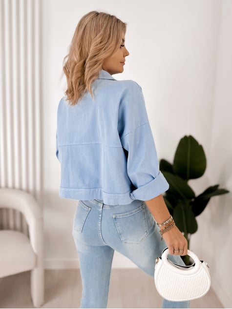 KURTKA CATIA BŁĘKITNA