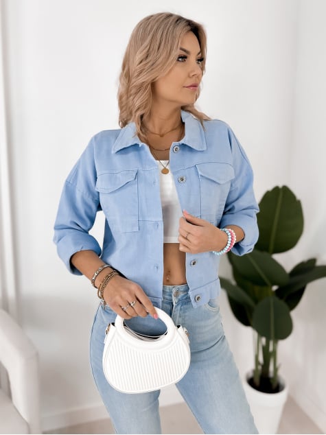 KURTKA CATIA BŁĘKITNA