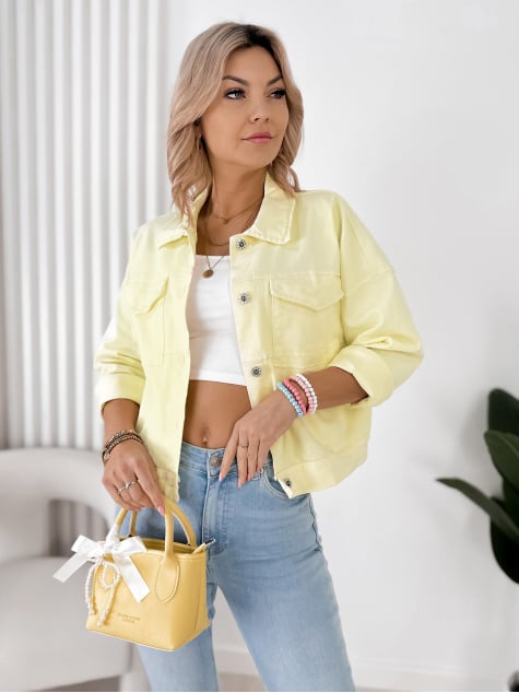 KURTKA CATIA ŻÓŁTA