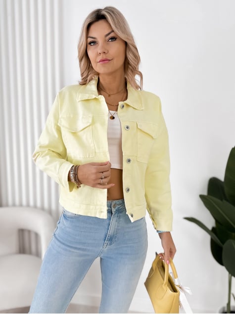 KURTKA CATIA ŻÓŁTA