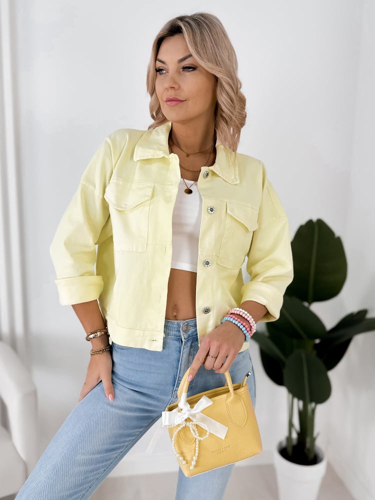 KURTKA CATIA ŻÓŁTA